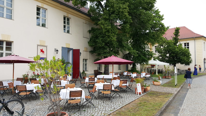 unsere Restaurantterrasse